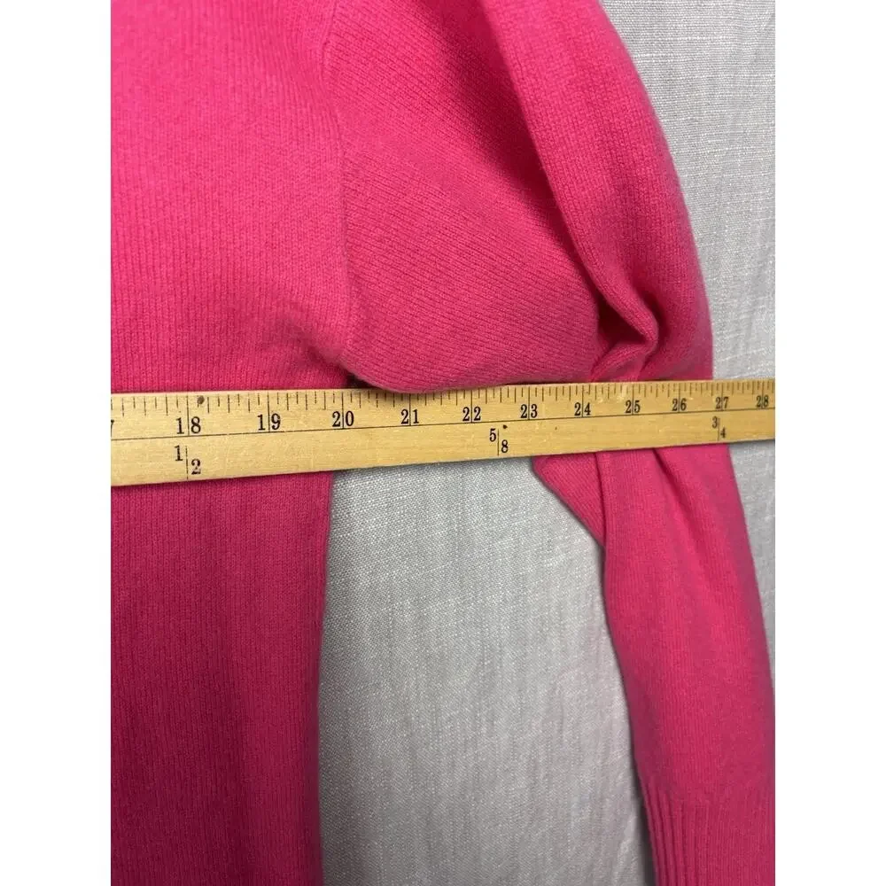 Naadam 100% Cashmere V Neck Boyfriend Pullover Size M Luxury